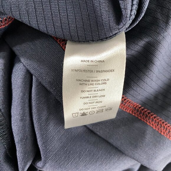 Rhone T-Shirt Tee Small Men's Health Blue Short Sleeve Crewneck TP-2280 - Picture 9 of 9